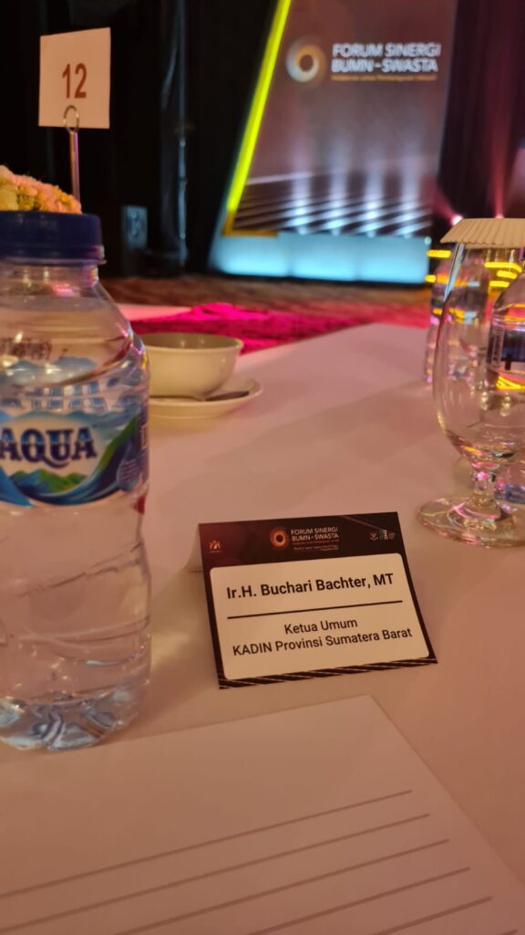 Ketua KADIN Sumatera Barat Hadiri Forum Sinergi BUMN-Swasta